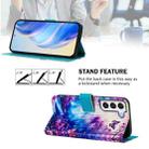 For Samsung Galaxy S22+ 5G Art Colored Drawing Pattern Leather Phone Case(Dreamland) - 3