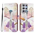 For Samsung Galaxy S22 Ultra 5G Art Colored Drawing Pattern Leather Phone Case(Landscape) - 2