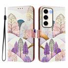 For Samsung Galaxy S23 5G Art Colored Drawing Pattern Leather Phone Case(Landscape) - 2