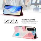 For Samsung Galaxy S23 FE 5G Art Colored Drawing Pattern Leather Phone Case(Graffiti puzzle) - 3