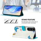 For Samsung Galaxy S23 FE 5G Art Colored Drawing Pattern Leather Phone Case(Butterfly house) - 3