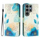 For Samsung Galaxy S23 Ultra 5G Art Colored Drawing Pattern Leather Phone Case(Flowering flowers) - 2