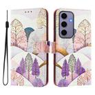 For Samsung Galaxy S24 5G Art Colored Drawing Pattern Leather Phone Case(Landscape) - 2