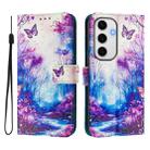For Samsung Galaxy S24 FE 5G Art Colored Drawing Pattern Leather Phone Case(Dreamland) - 2