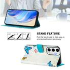 For Samsung Galaxy S24 FE 5G Art Colored Drawing Pattern Leather Phone Case(Butterfly house) - 3