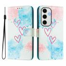 For Samsung Galaxy S24 FE 5G Art Colored Drawing Pattern Leather Phone Case(LOVE ME) - 2