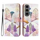 For Samsung Galaxy S24+ 5G Art Colored Drawing Pattern Leather Phone Case(Landscape) - 2