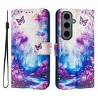 For Samsung Galaxy S24+ 5G Art Colored Drawing Pattern Leather Phone Case(Dreamland) - 2