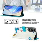 For Samsung Galaxy S24+ 5G Art Colored Drawing Pattern Leather Phone Case(Butterfly house) - 3