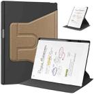 For reMarkable Paper Pro Voltage Holder Rotation Smart Leather Tablet Case(Apricot) - 1