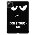 For Xiaomi Pad 7 / 7 Pro Custer Painted 3-Fold Stand Leather Smart Tablet Case(Big Eye ME) - 3