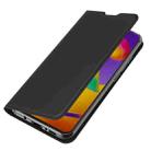 For Samsung Galaxy M31s DUX DUCIS Skin Pro Series Horizontal Flip PU + TPU Leather Case, with Holder & Card Slots(Black) - 2