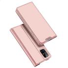 For Samsung Galaxy M31s DUX DUCIS Skin Pro Series Horizontal Flip PU + TPU Leather Case, with Holder & Card Slots(Rose Gold) - 1