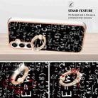 For Samsung Galaxy S24 FE 5G Electroplating Dual-side IMD Phone Case with Ring Holder(Equation) - 3