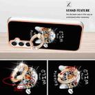 For Samsung Galaxy S24 FE 5G Electroplating Dual-side IMD Phone Case with Ring Holder(Natural Growth) - 3