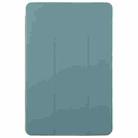 For Honor Pad X8a / X9 Tri-fold Silicone Leather Tablet Case(Dark Green) - 2
