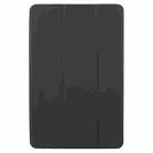 For Honor Pad X8a / X9 Tri-fold Silicone Leather Tablet Case(Black) - 2