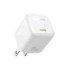 Baseus PicoGo 45W GaN Type-C Fast Charger, US Plug(White) - 1