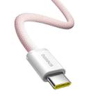 Baseus Smart Series 4 100W Type-C to Type-C Fast Charging Data Cable, Length: 1m(Pink) - 3