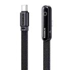 Baseus MVP 3 20W Type-C to 8 Pin Fast Charging Cable, Length:1m(Black) - 1