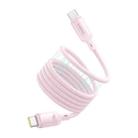 Baseus PicoGo Series 240W Type-C to Type-C Magnetic Liquid Silicone Fast Charging Data Cable, Length: 1m(Pink) - 3