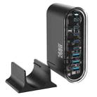 268W GaN 5 Type-C 3 USB Multi Ports Sharing Desktop Charger, Plug:US Plug(Black) - 1