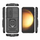 For Samsung Galaxy S25 5G Sliding Camshield TPU + PC Shockproof Phone Case with Holder(Black) - 3