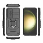 For Samsung Galaxy S25+ 5G Sliding Camshield TPU + PC Shockproof Phone Case with Holder(Black) - 3