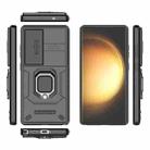 For Samsung Galaxy S25 Ultra 5G Sliding Camshield TPU + PC Shockproof Phone Case with Holder(Black) - 3