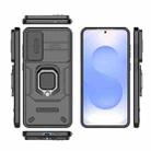 For Samsung Galaxy S25 Edge 5G Sliding Camshield TPU + PC Shockproof Phone Case with Holder(Black) - 3
