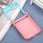 For Samsung Galaxy Z Flip5 Liquid PC Gradient MagSafe Phone Case(Blue Pink) - 3