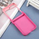 For Samsung Galaxy Z Flip6 Liquid PC Gradient MagSafe Phone Case(Pink Red) - 2