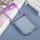 For Samsung Galaxy Z Flip6 Liquid PC Gradient MagSafe Phone Case(Purple Grey) - 3