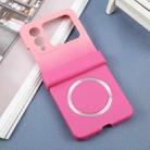 For Huawei nova Flip Liquid PC Gradient MagSafe Phone Case(Pink Red) - 2