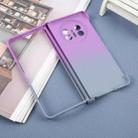 For Huawei Mate X5 / X3 Liquid PC Gradient MagSafe Phone Case(Purple Grey) - 3