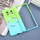 For Huawei Mate X5 / X3 Liquid PC Gradient MagSafe Phone Case(Cyan Blue) - 2