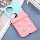 For Huawei Pocket 2 Liquid PC Gradient MagSafe Phone Case(Blue Pink) - 2