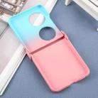 For Huawei Pocket 2 Liquid PC Gradient MagSafe Phone Case(Blue Pink) - 3