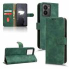 For HMD Fusion Skin Feel Magnetic Flip Leather Phone Case(Green) - 1