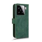 For Xiaomi 15 Skin Feel Magnetic Flip Leather Phone Case(Green) - 3