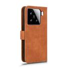 For Xiaomi 15 Skin Feel Magnetic Flip Leather Phone Case(Brown) - 3