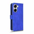 For Xiaomi Poco X7 Pro / Redmi Turbo 4 Skin Feel Magnetic Flip Leather Phone Case(Blue) - 3