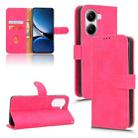 For Xiaomi Poco X7 Pro / Redmi Turbo 4 Skin Feel Magnetic Flip Leather Phone Case(Rose Red) - 1