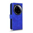 For Xiaomi 15 Ultra Skin Feel Magnetic Flip Leather Phone Case(Blue) - 3