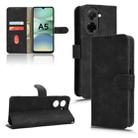 For Xiaomi Poco C71 / Redmi A5 4G 171.7mm Skin Feel Magnetic Flip Leather Phone Case(Black) - 1