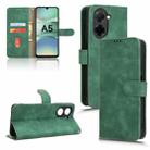 For Xiaomi Poco C71 / Redmi A5 4G 171.7mm Skin Feel Magnetic Flip Leather Phone Case(Green) - 1