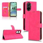 For Xiaomi Poco C71 / Redmi A5 4G 171.7mm Skin Feel Magnetic Flip Leather Phone Case(Rose Red) - 1