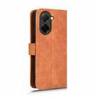 For Xiaomi Poco C71 / Redmi A5 4G 171.7mm Skin Feel Magnetic Flip Leather Phone Case(Brown) - 3