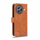 For Xiaomi Civi 5 Pro 5G Skin Feel Magnetic Flip Leather Phone Case(Brown) - 3