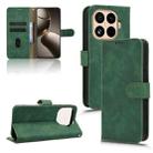 For Xiaomi 15T Pro 5G Skin Feel Magnetic Flip Leather Phone Case(Green) - 1